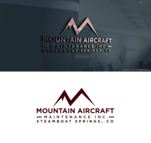 Mountain Aircraft Maintenance Inc. Steamboat Springs, CO | Design de Logo par Mono.co