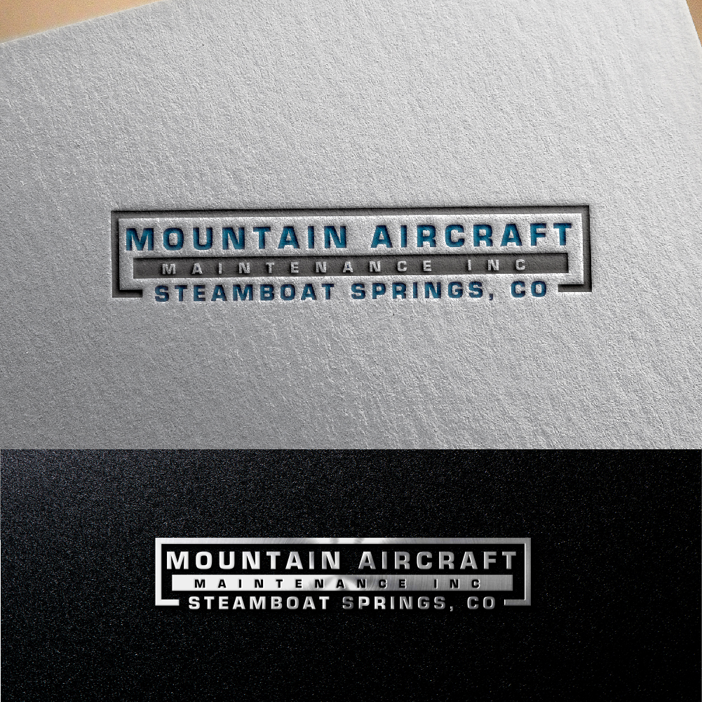 Logo Design by AlphabetZero.co.uk for Mountain Aircraft Maintenance | Design #27337199