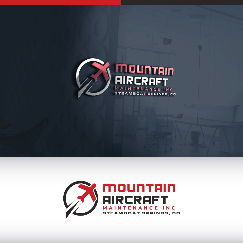 Logo Design by AlphabetZero.co.uk for Mountain Aircraft Maintenance | Design #27337259
