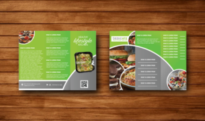 Brochure Design for Healthy Restaurant in Canada | Graphic Design by oxxi
