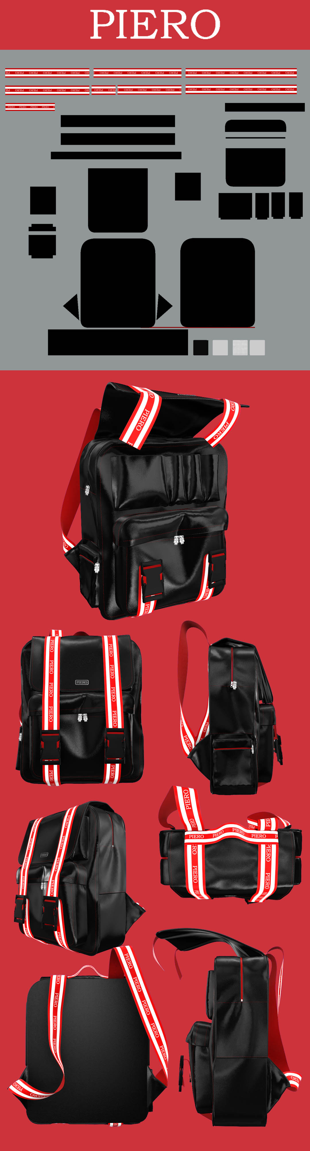 Bag and Tote Design by adjeiiBlack for PIERO | Design #27310452