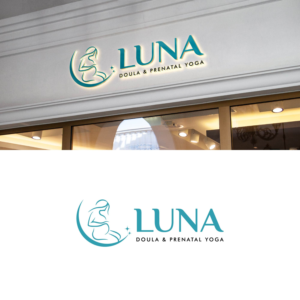 Luna - (Doula & Prenatal Yoga) | Logo Design by kaushal 05