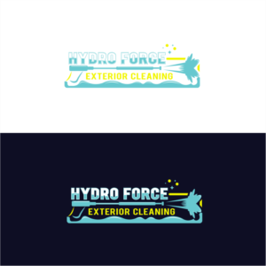 Hydro Force  Exterior Cleaning | Logo Design by Yoses