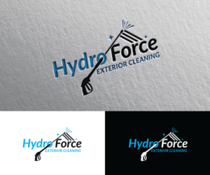 Hydro Force  Exterior Cleaning | Design de Logo par Iris 3