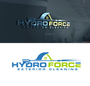 Hydro Force  Exterior Cleaning | Logo Design by Mono.co