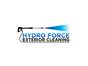 Hydro Force  Exterior Cleaning | Logo Design by BNdesigner