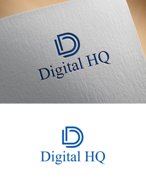 Digital HQ | Logo Design by Mr Line @rt