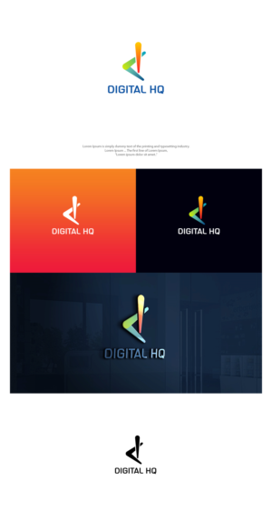 Digital HQ | Logo Design by ideaz2050