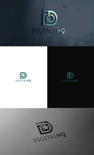 Digital HQ | Design de Logo par GLDesigns