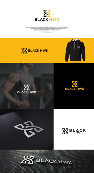 BLACK HWK | Logo Design by Aidenjar