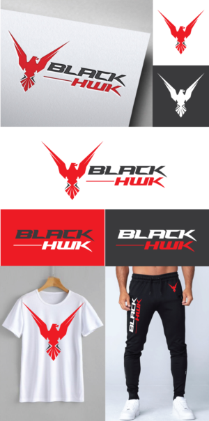 BLACK HWK | Logo Design by HEAVEN ART