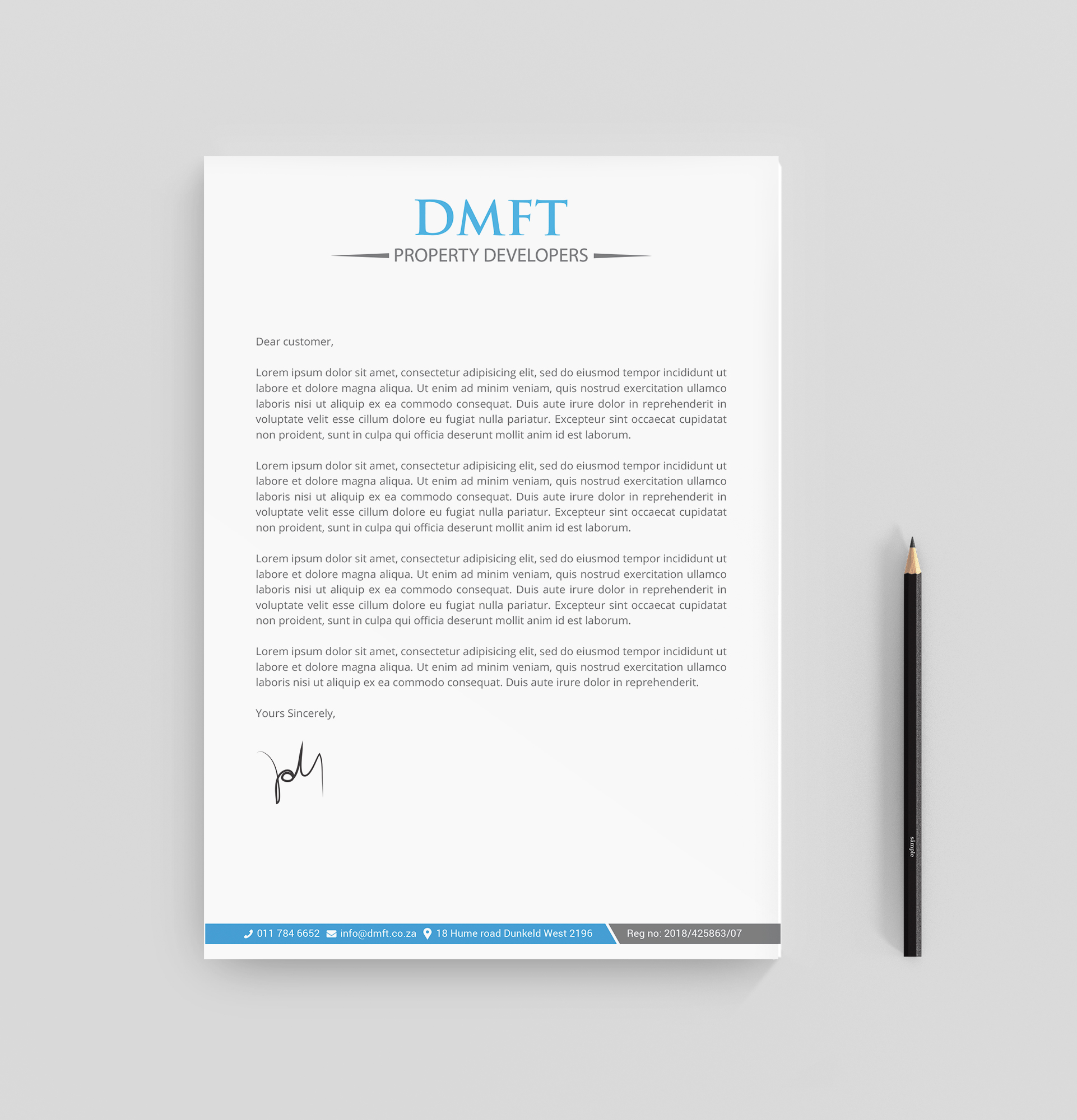 Letterhead Design by R.design for this project | Design #27312962