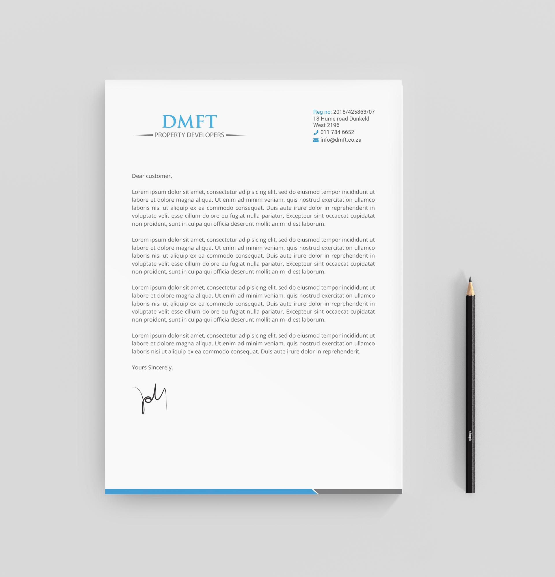 Letterhead Design by R.design for this project | Design #27312965