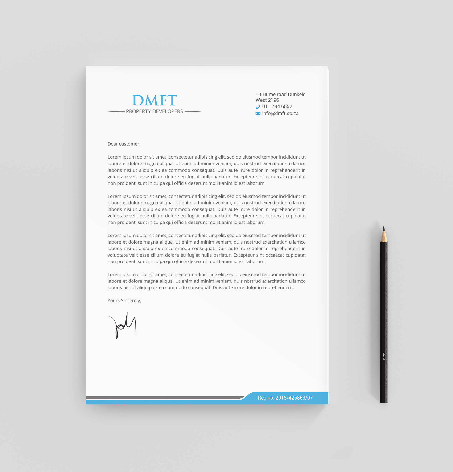 Letterhead Design by R.design for this project | Design: #27313003