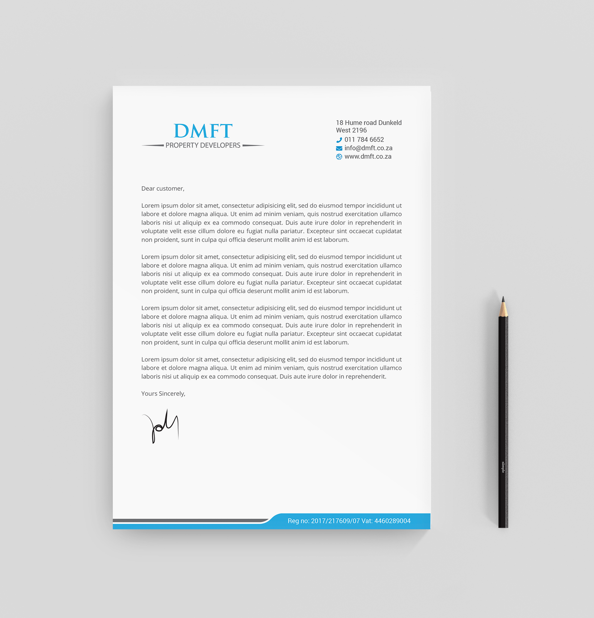 Letterhead Design by R.design for this project | Design #27313187