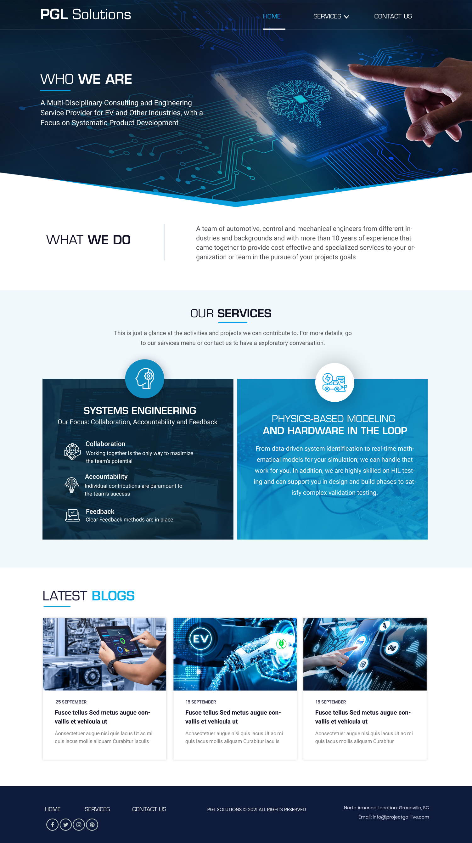 Web Design by Blue Sparrow for this project | Design #27319864