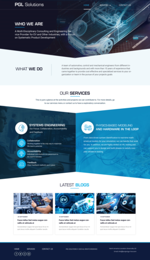 Web Design par Blue Sparrow pour ce projet | Design : #27319886