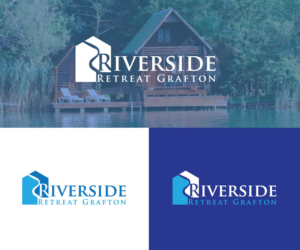 Riverside Retreat Grafton | Logo Design by hjyoo