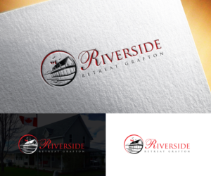 Riverside Retreat Grafton | Logo-Design von step forward 2