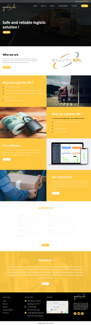 Web Design by Hukam Solanki for this project | Design #27342930