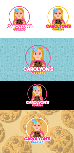 Carolyon's Cookies | Logo Design by Classy Custom