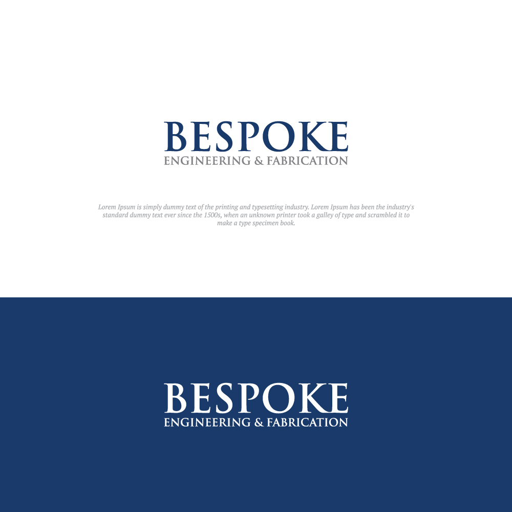 Logo-Design von R.design für Bespoke Engineering Australia | Design #27314821