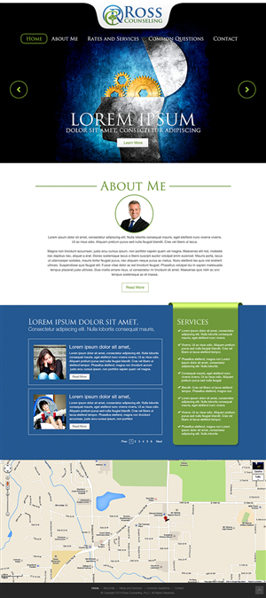 Web-Design von Latest Design Ideas für Ross Counseling, PLLC | Design: #3060794