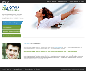Web-Design von aarsita für Ross Counseling, PLLC | Design: #3103864