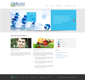 Web-Design von aarsita für Ross Counseling, PLLC | Design: #3104076