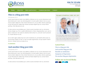 Web-Design von Jack A für Ross Counseling, PLLC | Design: #3109682