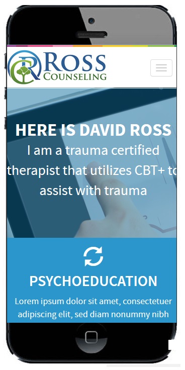 Web Design by Yogesh Sharma for Ross Counseling, PLLC | Design #3076429