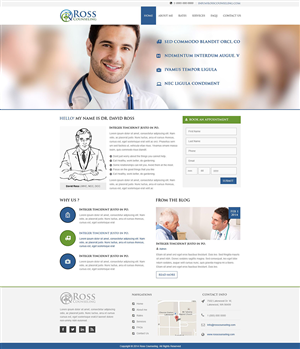 Web Design by salman.nazim for Ross Counseling, PLLC | Design #3060958