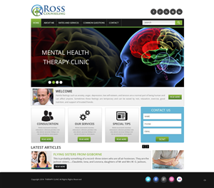 Web-Design von pb für Ross Counseling, PLLC | Design: #3073345