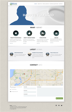 Web Design by LuCa for Ross Counseling, PLLC | Design: #3113618
