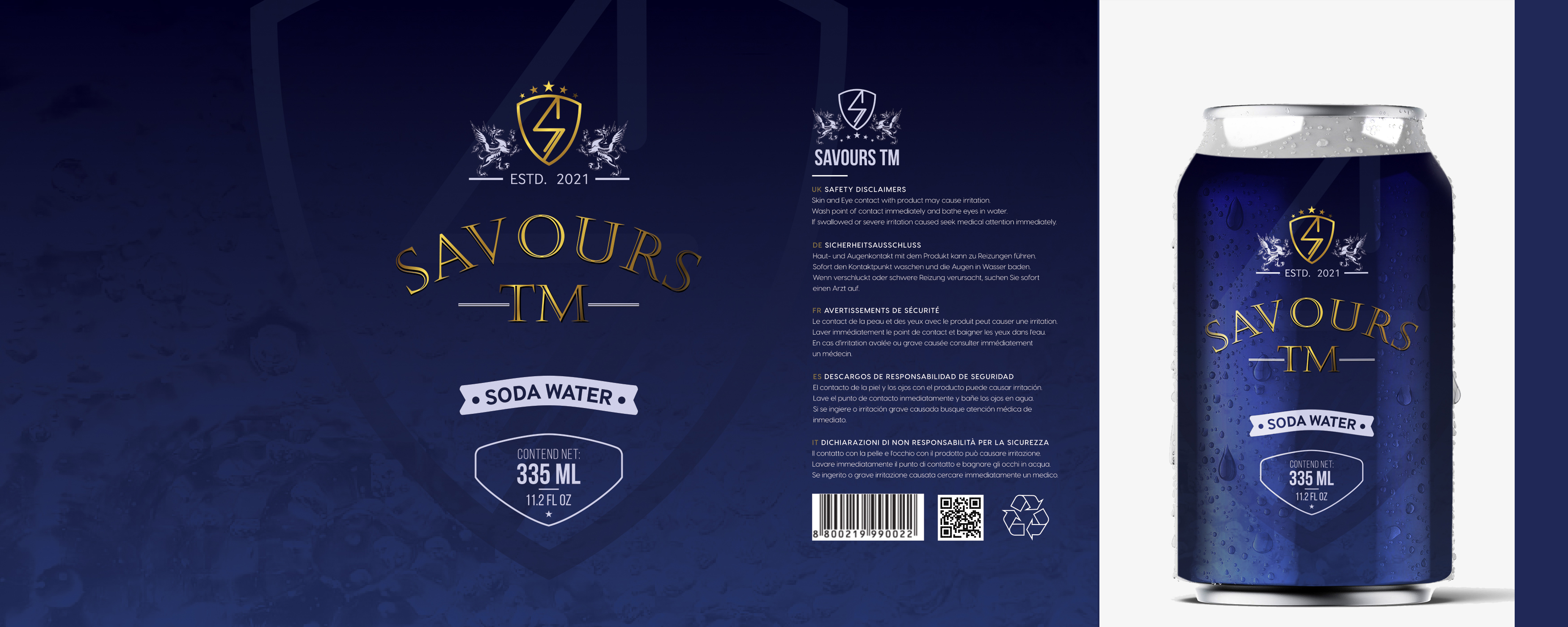 Packaging Design by Tuba Art Studio. IZ (IMRAN ZW) for Savours LLC | Design #27319623