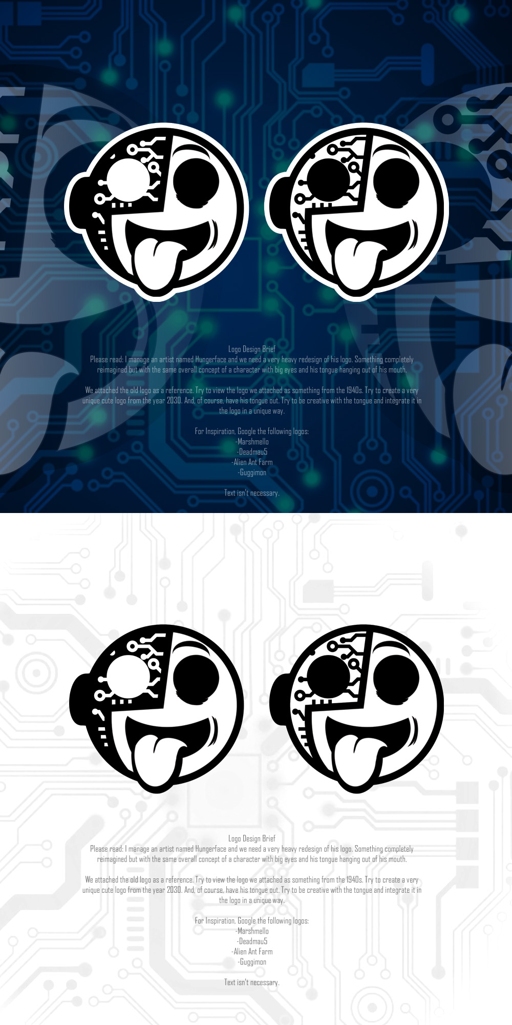 Logo Design by FDesignIndonesia for HungryFace | Design #27329877