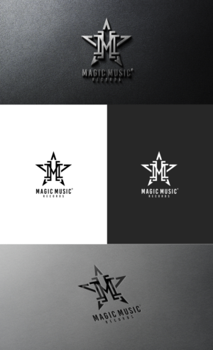Magic Music Records | Logo Design by GLDesigns