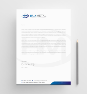 Letterhead Design by INDIAN_Ashok for this project | Design: #27343726