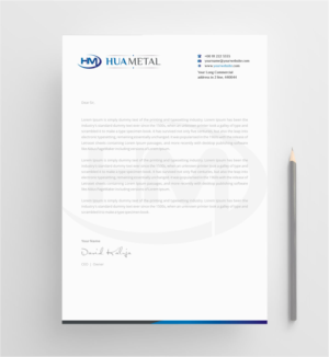 Letterhead Design by INDIAN_Ashok for this project | Design: #27343729