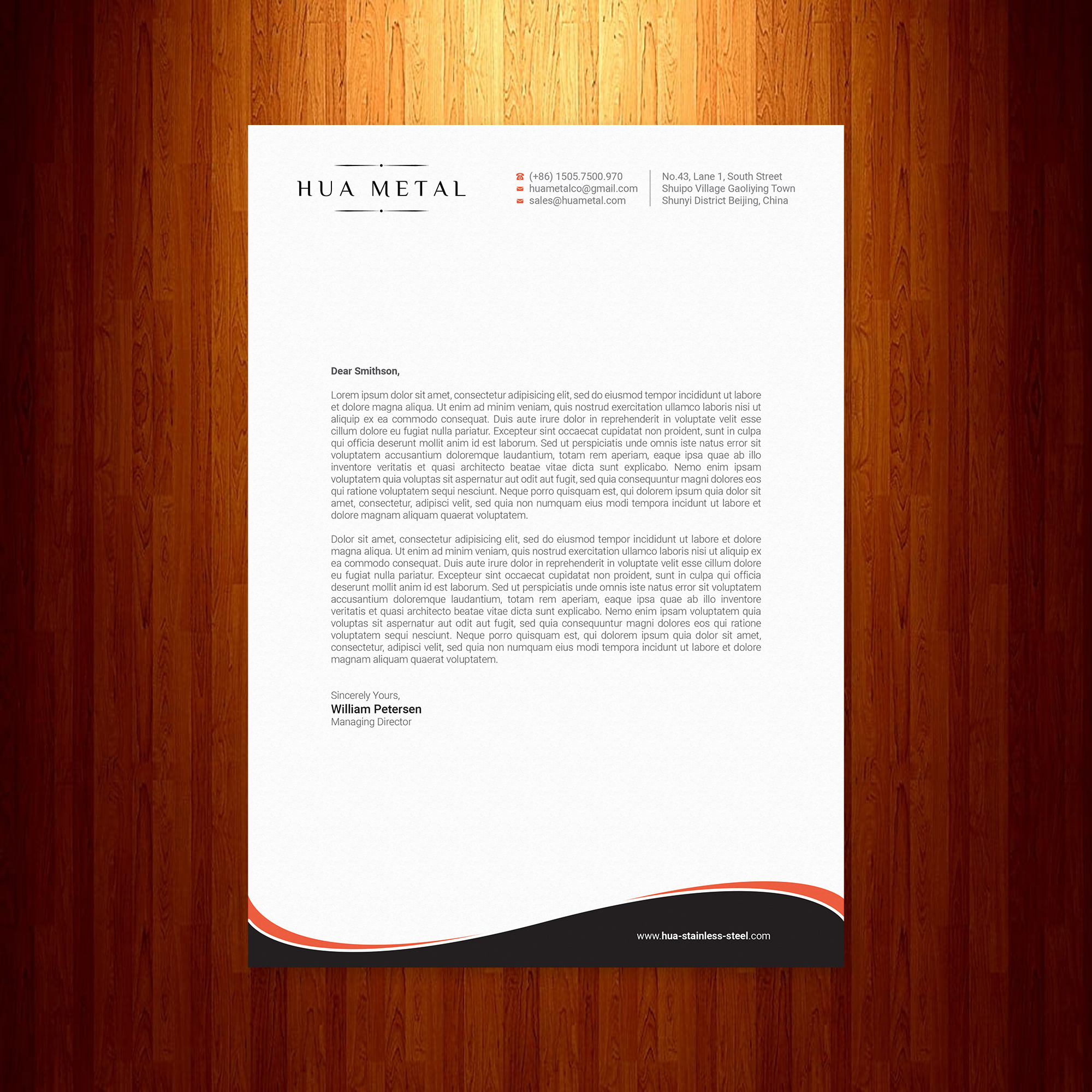 Letterhead Design by OxonoArt for this project | Design #27378823