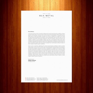 Letterhead Design by OxonoArt for this project | Design: #27378824