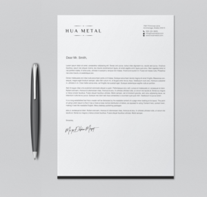 Letterhead Design by chandrayaan.creative for this project | Design: #27349856