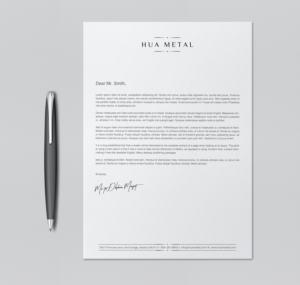 Letterhead Design by chandrayaan.creative for this project | Design: #27349862