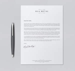 Letterhead Design by chandrayaan.creative for this project | Design: #27349863