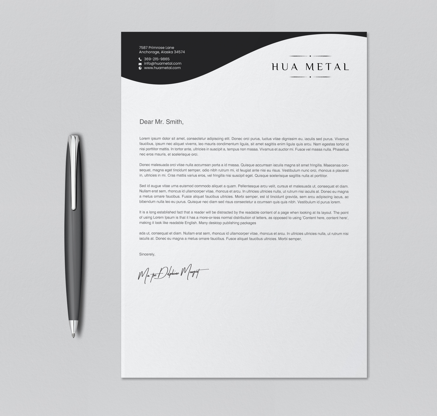Letterhead Design by chandrayaan.creative for this project | Design #27349867