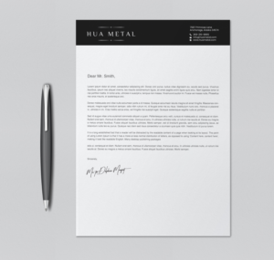 Letterhead Design by chandrayaan.creative for this project | Design: #27349868