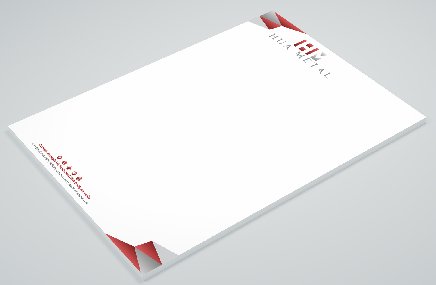 Letterhead Design by Petter Goms for this project | Design #27499632