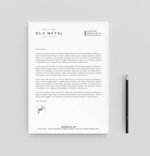 Letterhead Design by R.design for this project | Design: #27342404