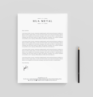 Letterhead Design by R.design for this project | Design: #27342412
