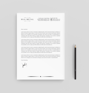 Letterhead Design by R.design for this project | Design: #27342445
